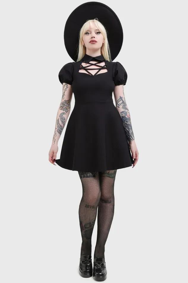 Killstar Pentaphase Dress Women Mini