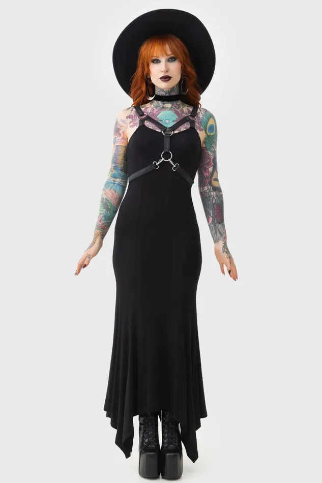 Killstar Phoenix Maxi Dress Women Maxi