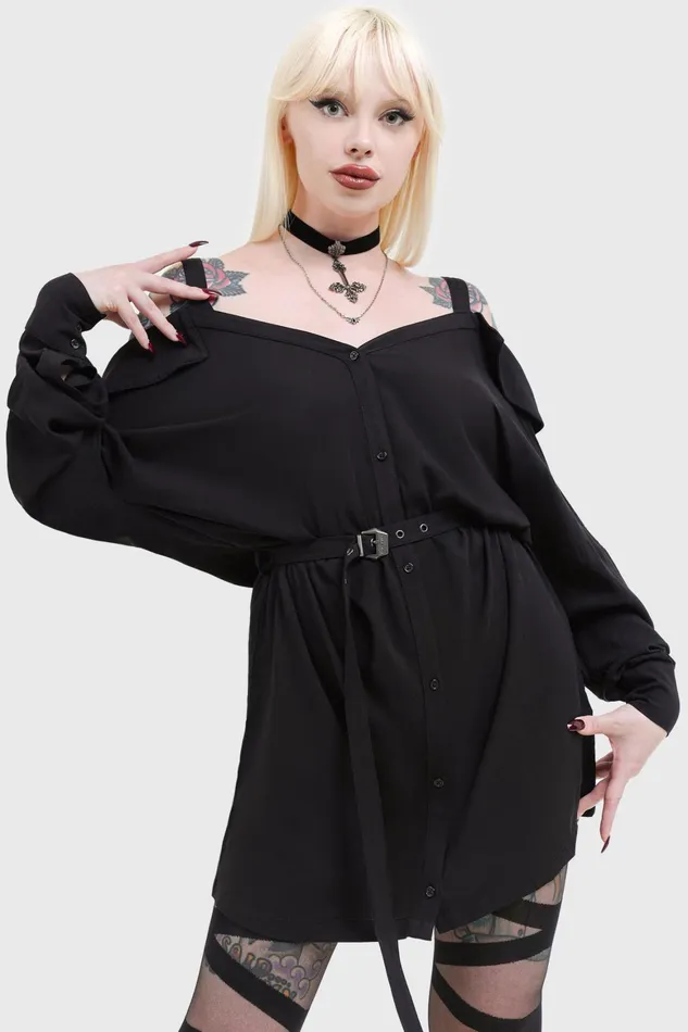 Killstar Poison Dart Dress Women Mini