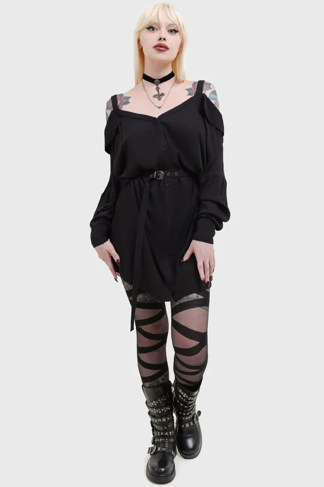 Killstar Poison Dart Dress Women Mini