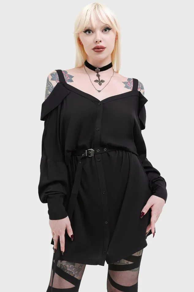 Killstar Poison Dart Dress Women Mini