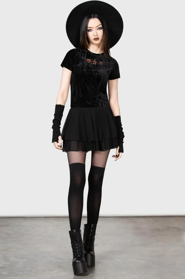 Killstar Prospector039s Harvest Crop Top Women Crop