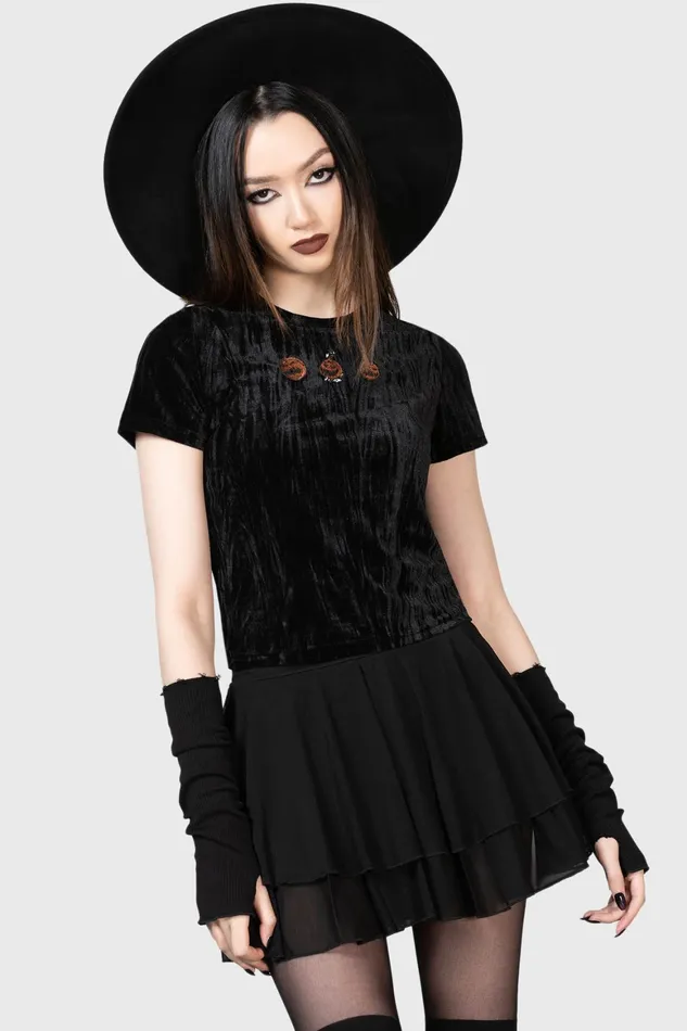 Killstar Prospector039s Harvest Crop Top Women Crop