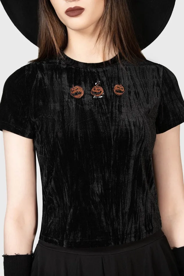 Killstar Prospector039s Harvest Crop Top Women Crop
