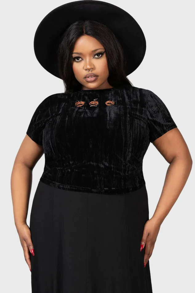 Killstar Prospector039s Harvest Crop Top Women Crop