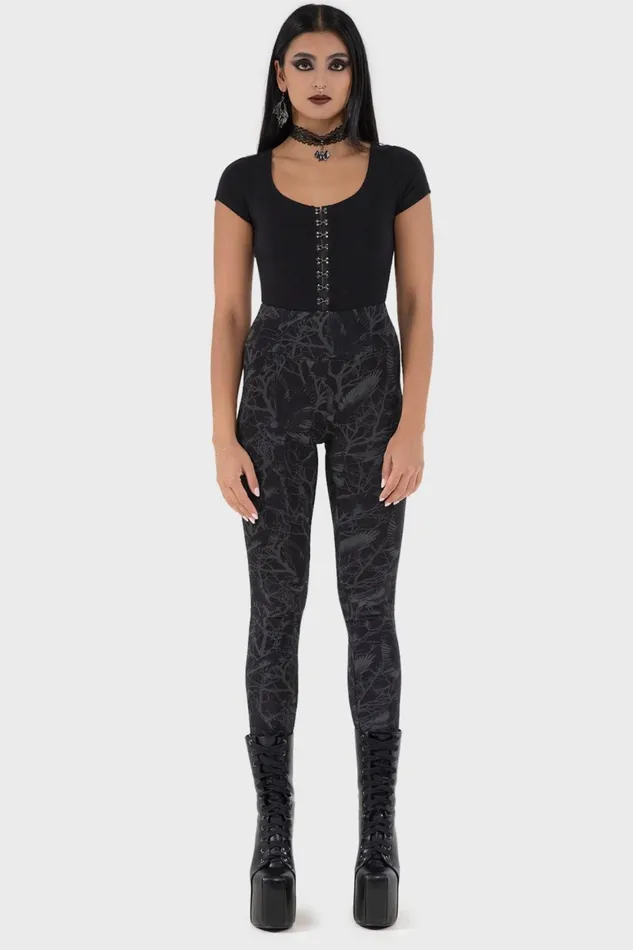 Killstar Raven Mistress Leggings Women Leggings