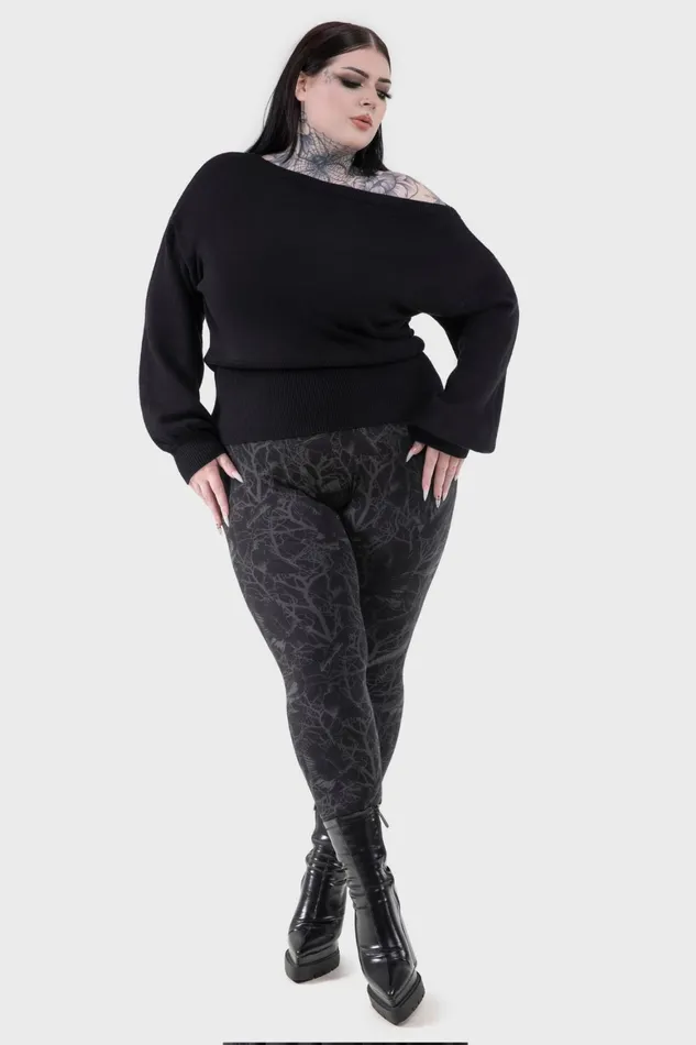 Killstar Raven Mistress Leggings Women Leggings