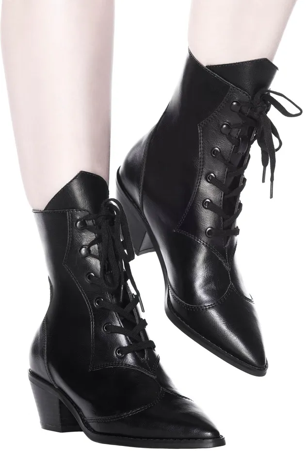 Killstar Raven PointedToe Bootie Women Boots