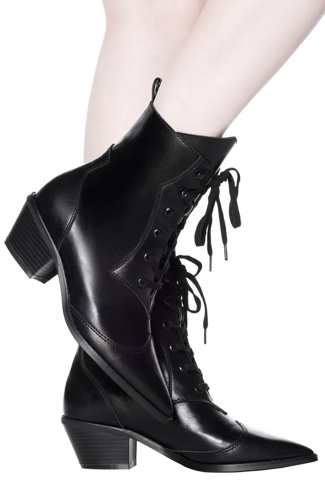 Killstar Raven PointedToe Bootie Women Boots