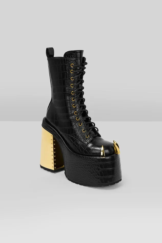 Killstar Repetilia Boots Women Platforms