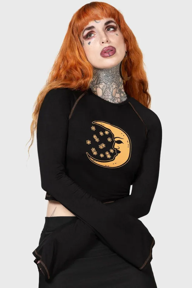 Killstar Rising Night Top Women Long Sleeves