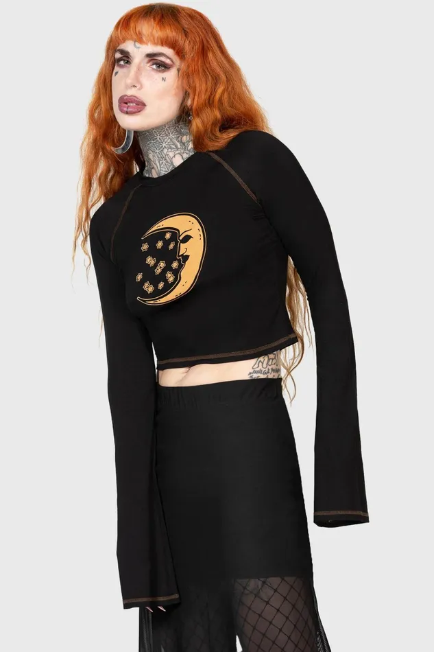 Killstar Rising Night Top Women Long Sleeves