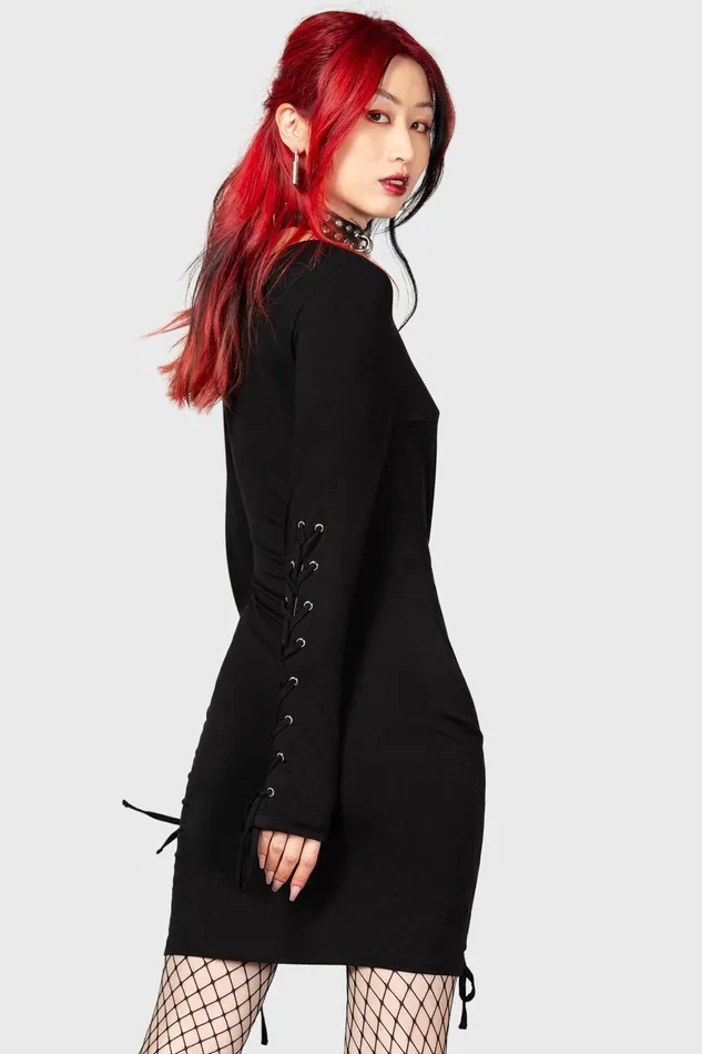 Killstar Rory Bodycon Dress Women Mini