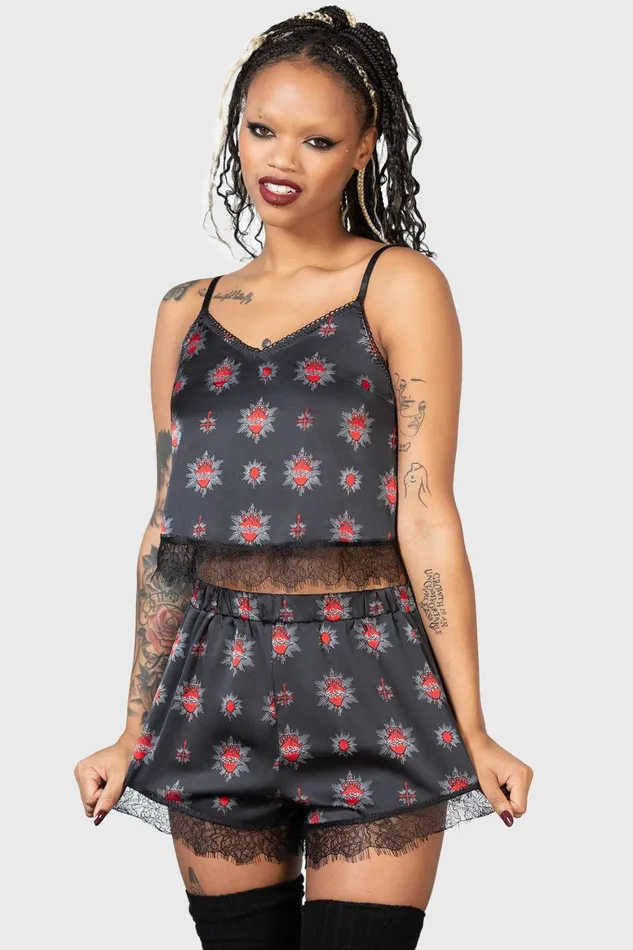 Killstar Rosalind Shorts Women Loungewear