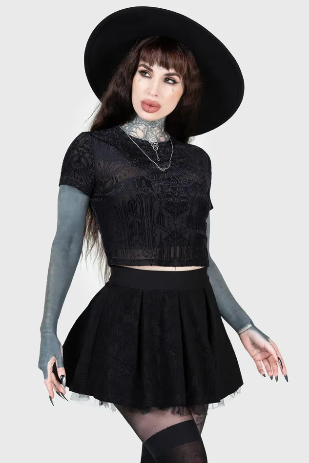 Killstar Scarsity Mini Skirt Women Mini Skirts