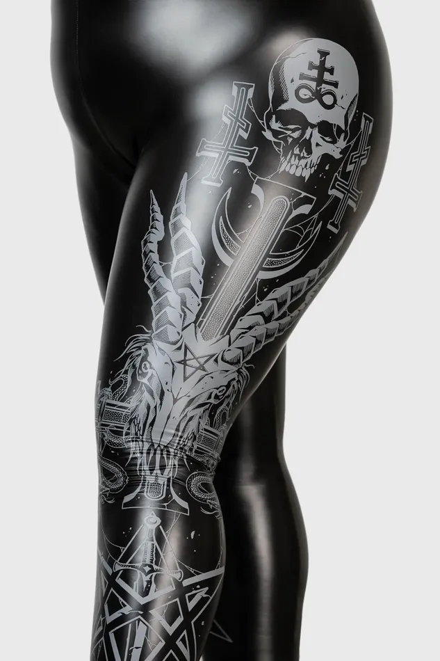 Killstar Screech Owl Leggings Women Leggings