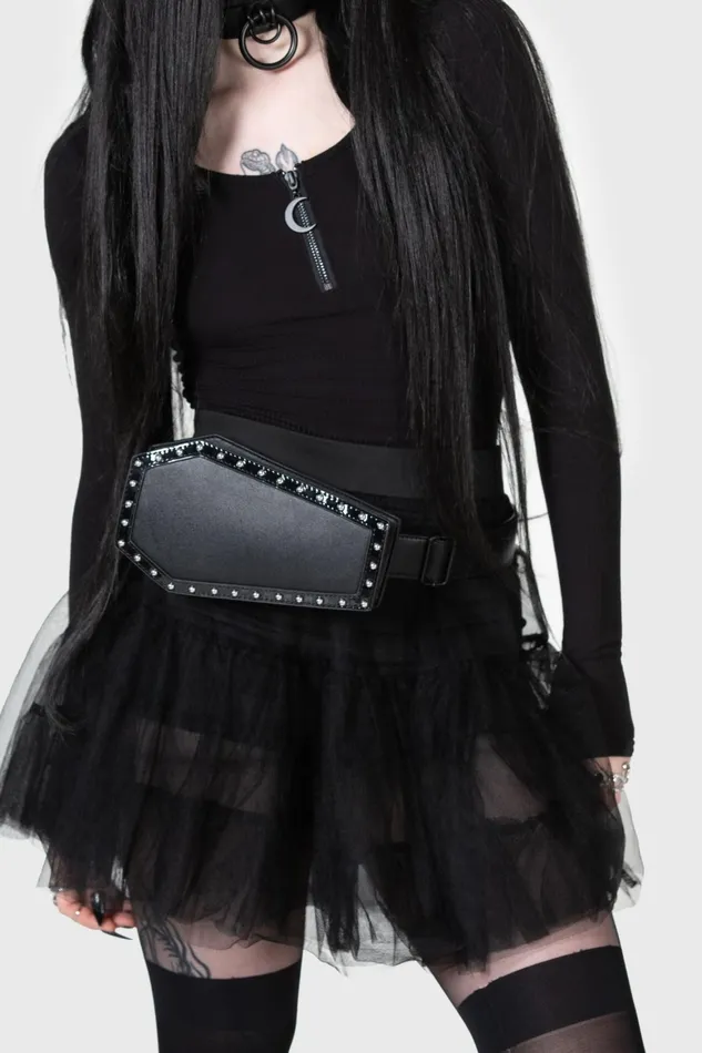 Killstar Sealed In A Coffin Bag Women Handbags