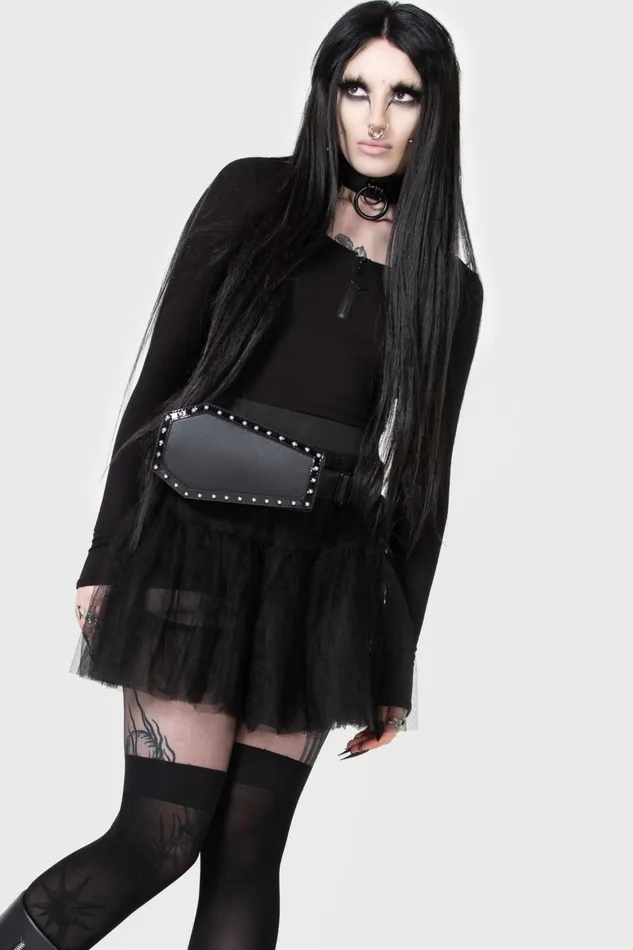 Killstar Sealed In A Coffin Bag Women Handbags