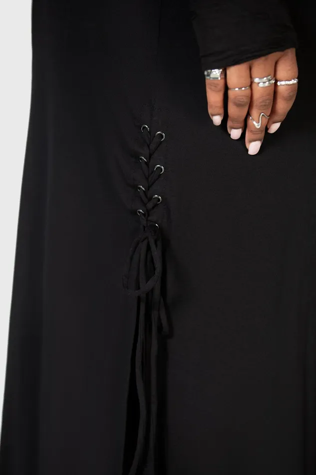 Killstar Secretly Weep Maxi Skirt Women Maxi Skirts