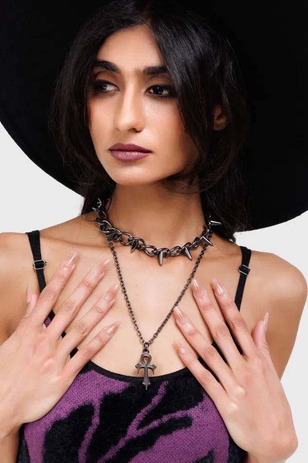 Killstar Sepulchral Choker Women Chokers