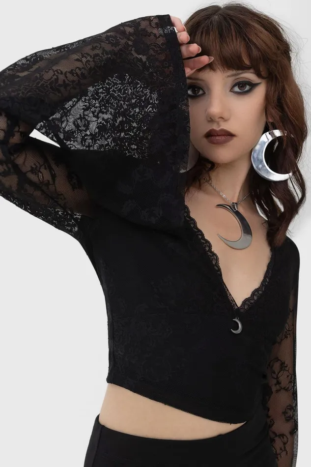 Killstar Serphent Top Women Crop