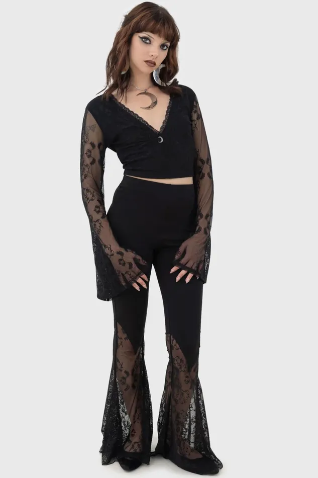 Killstar Serphent Top Women Crop