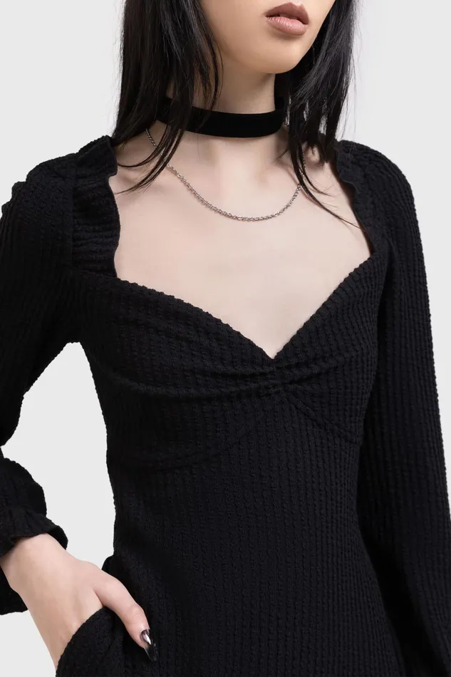 Killstar Shadow Weave Maxi Dress Women Maxi