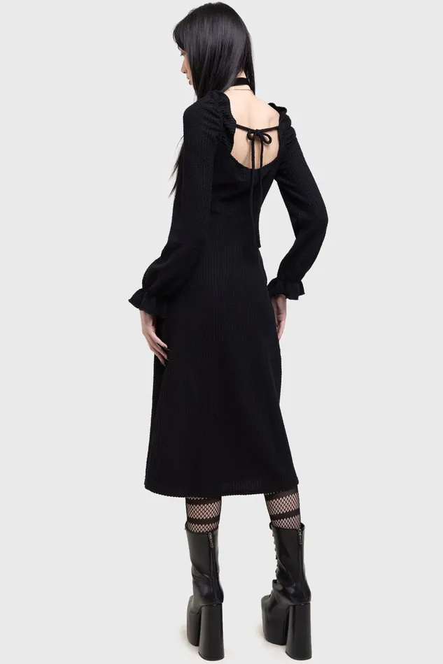 Killstar Shadow Weave Maxi Dress Women Maxi