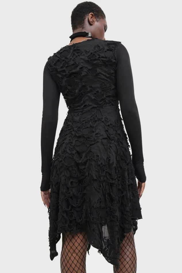 Killstar Shadows Hymn Dress Women Mini