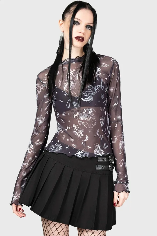 Killstar Sheenah Skirt Women Mini Skirts