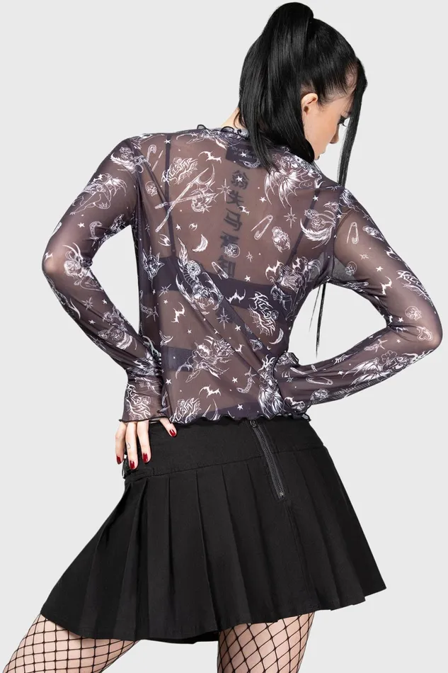 Killstar Sheenah Skirt Women Mini Skirts