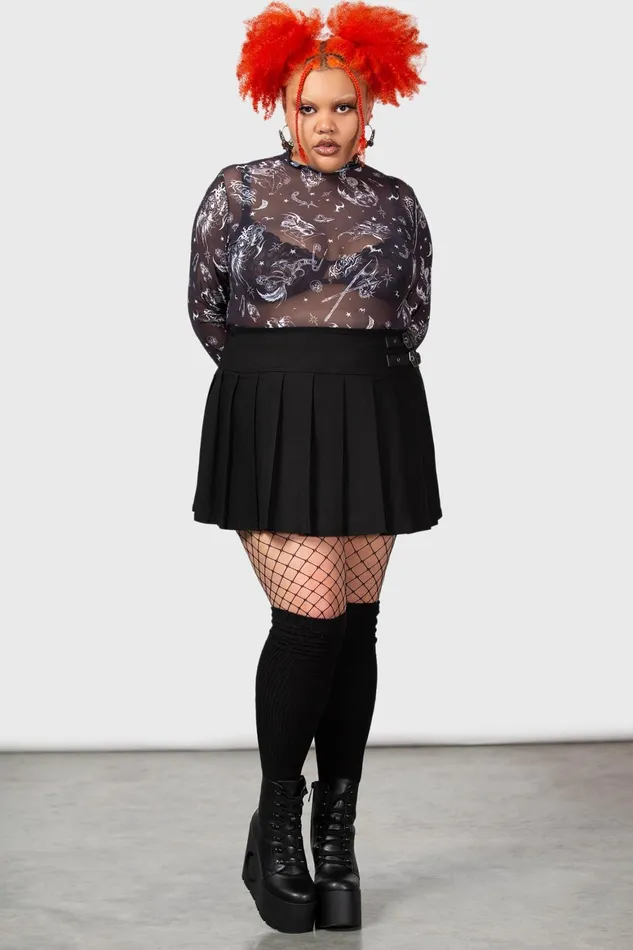 Killstar Sheenah Skirt Women Mini Skirts