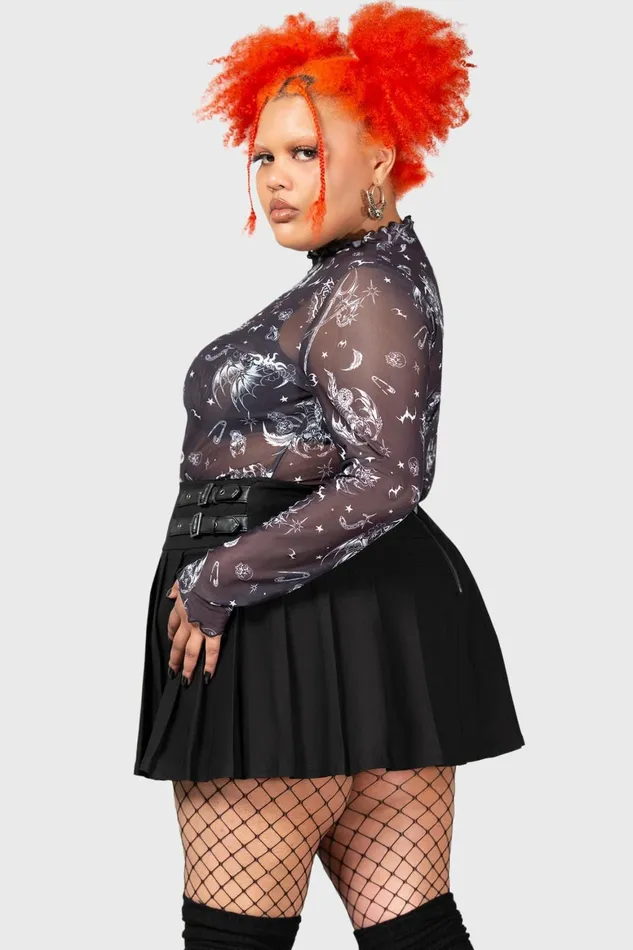 Killstar Sheenah Skirt Women Mini Skirts