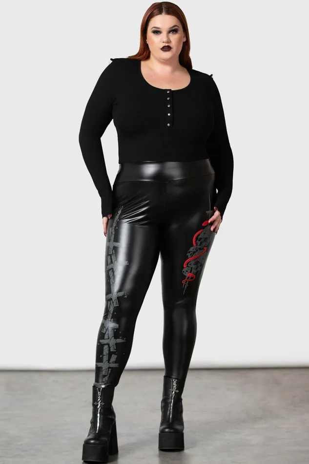 Killstar Sinner Leggings Women Leggings