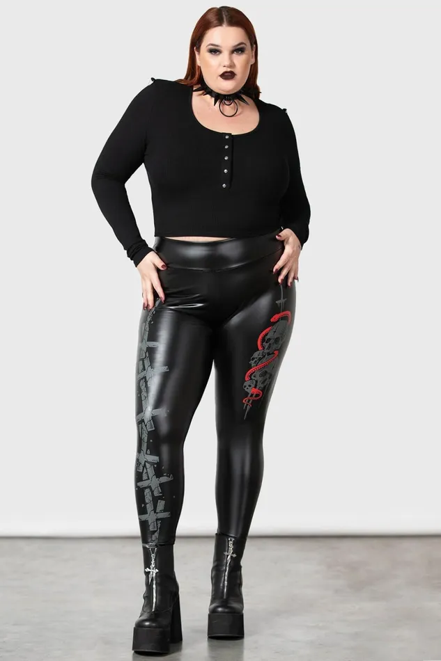 Killstar Sinner Leggings Women Leggings