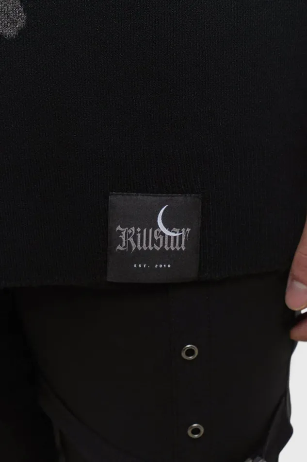 Killstar Skellie Sweater Men Knitwear
