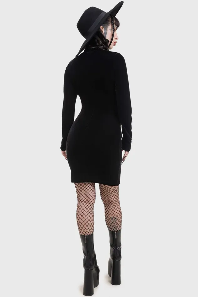 Killstar Skelliecore Dress Women Mini