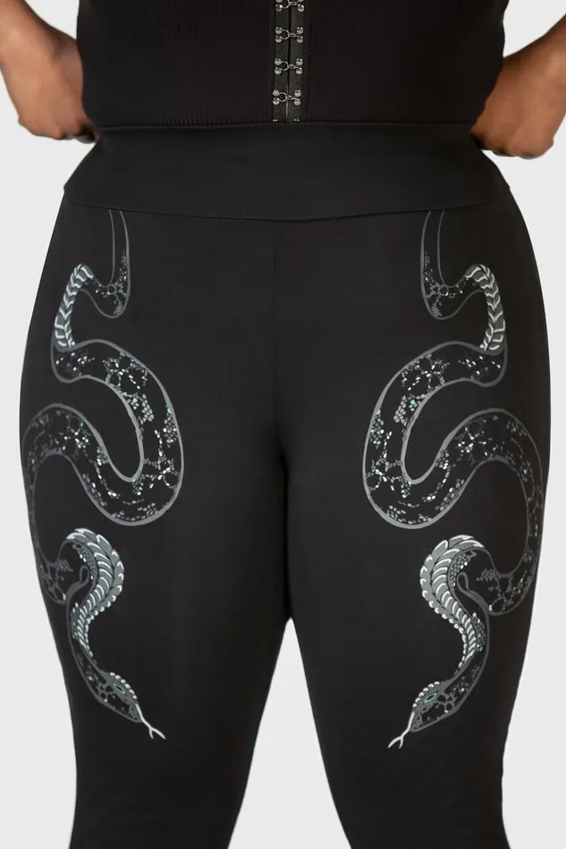 Killstar Slitherina Leggings Women Leggings