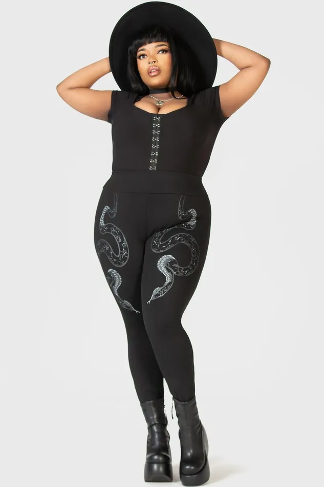 Killstar Slitherina Leggings Women Leggings
