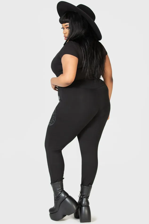 Killstar Slitherina Leggings Women Leggings