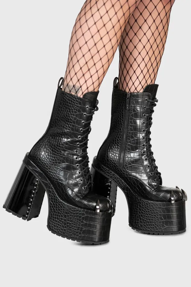 Killstar So Icy Platform Boots Women Boots