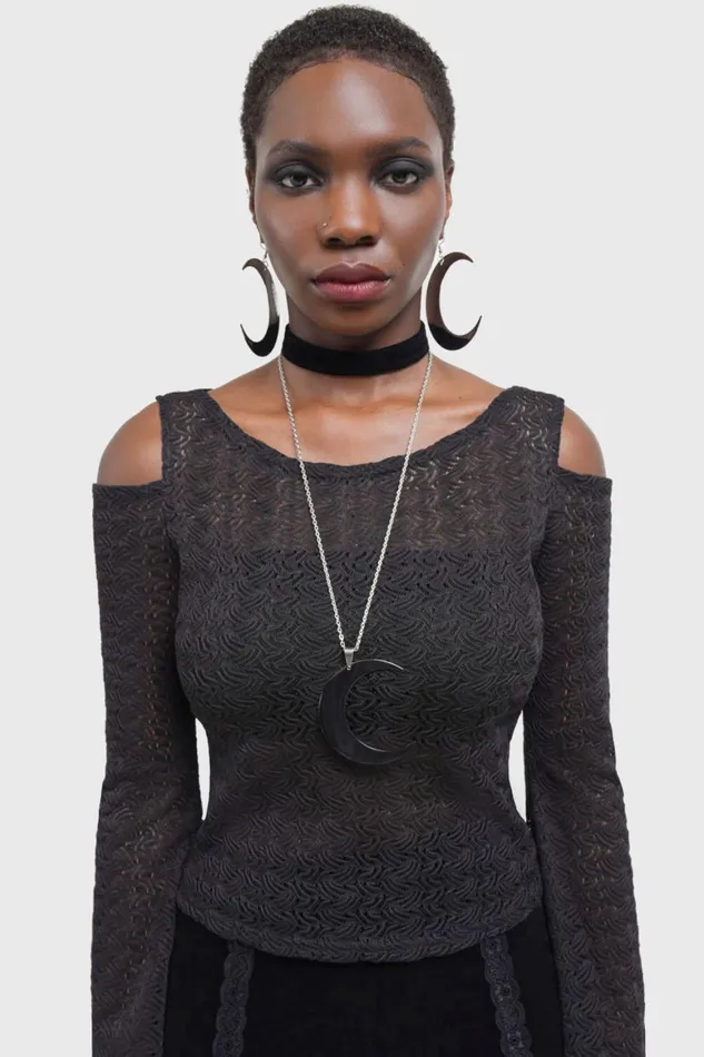 Killstar Sombrous Top Women Long Sleeves