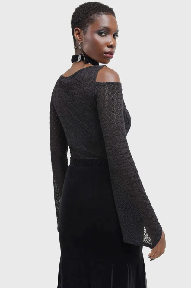 Killstar Sombrous Top Women Long Sleeves