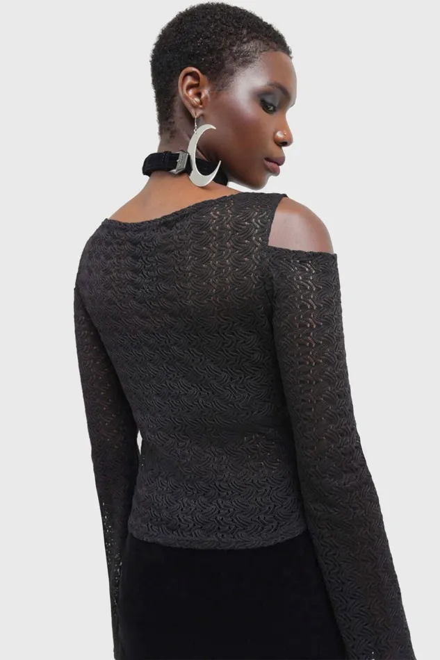 Killstar Sombrous Top Women Long Sleeves