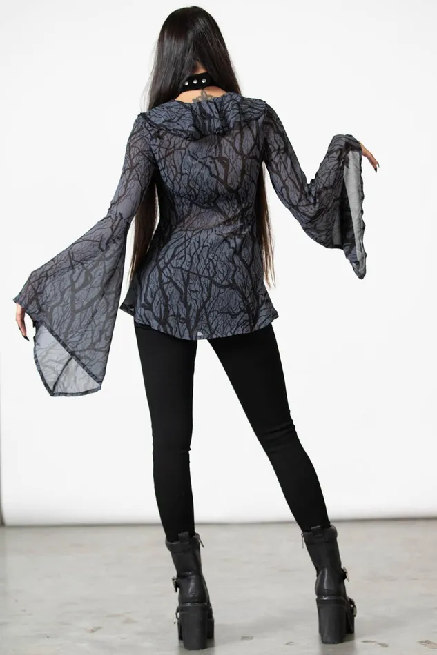 Killstar Spellcraft Long Sleeve Top Women Long Sleeves
