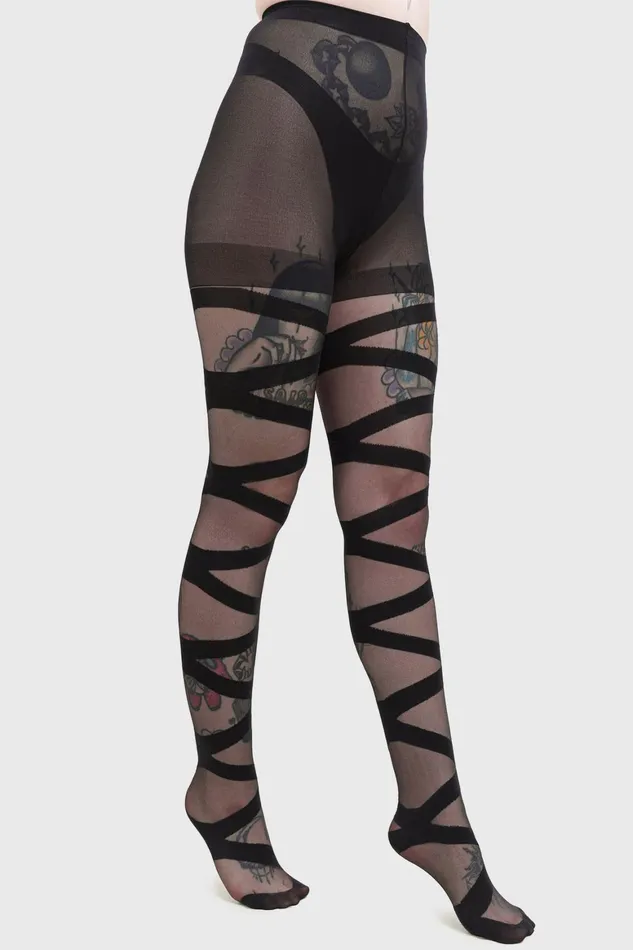 Killstar Spirit Energy Tights Women Socks and Tights
