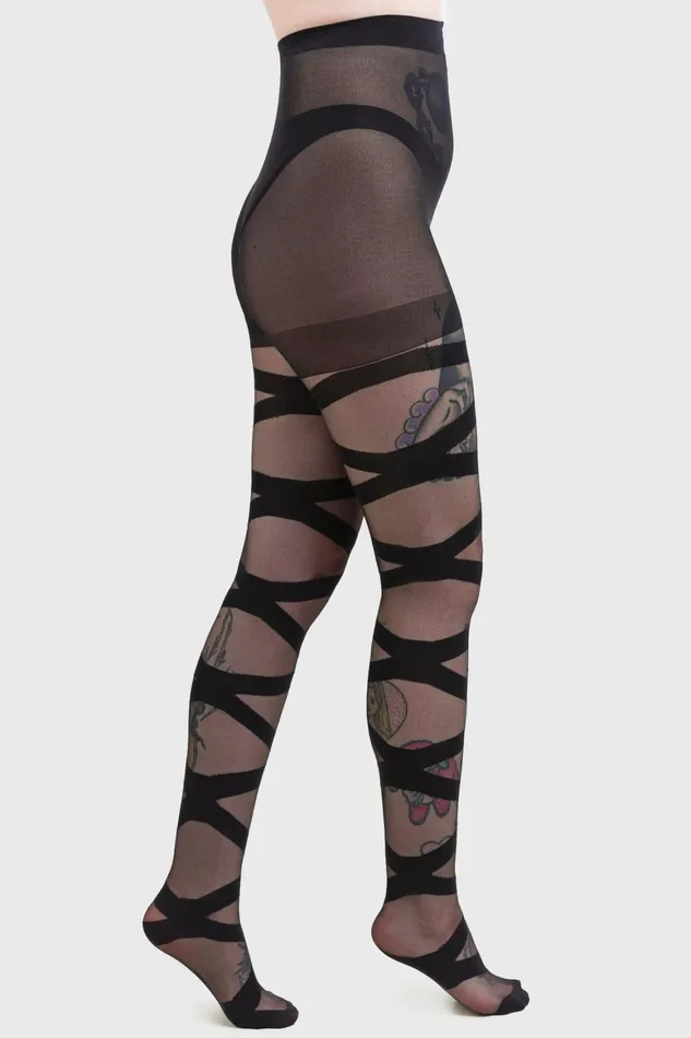 Killstar Spirit Energy Tights Women Socks and Tights
