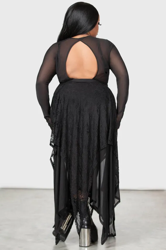 Killstar Sunset Wrap Top Women Long Sleeves