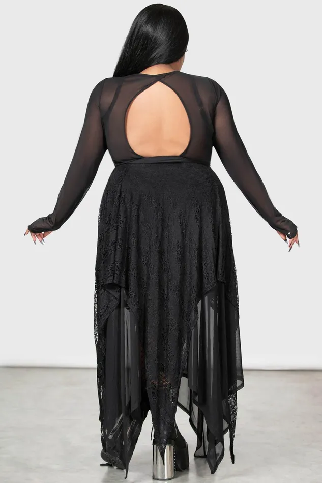 Killstar Sunset Wrap Top Women Long Sleeves