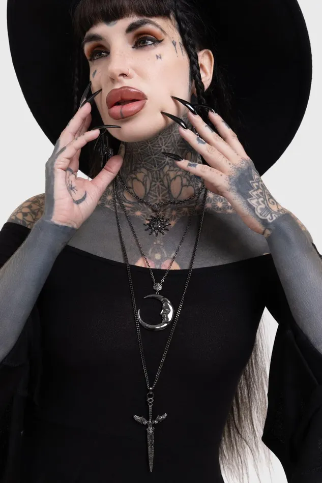 Killstar Swordstorm Necklace Women Necklaces